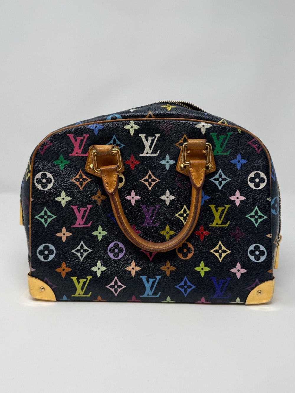 Louis Vuitton Monogram Multicolor Trouville in Black (Noir) *ICONIC